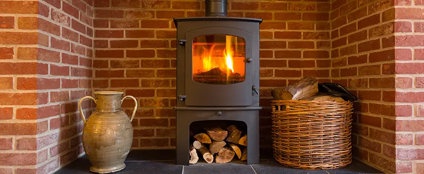 Metal Firebox Installation For Fireplace in Cerritos, California