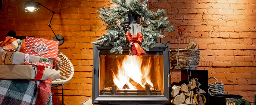 Travis Industries Linear Gas Fireplace Installation in Cerritos, California
