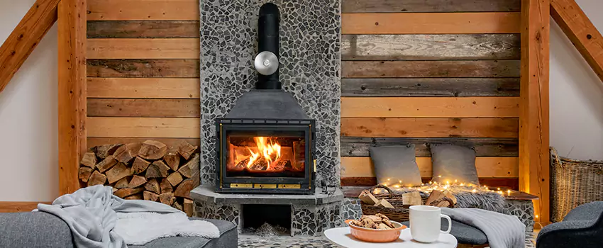 Thelin Hearth Products Direct Vent Gas Stove Fireplace Inspection in Cerritos, California